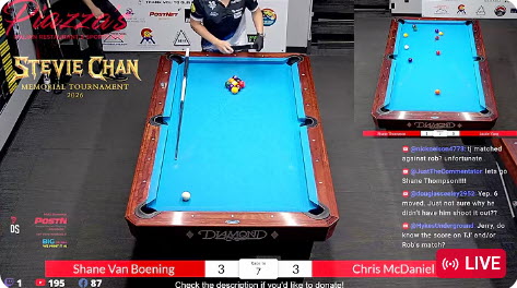 Piazza’s – Stevie Chan Memorial Tournament 2026 Day 2 – Live Stream