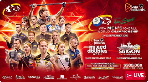 PRO BILLIARD SERIES VIETNAM 2026 ▸ DAY 1 | 4 Live Table Streams!