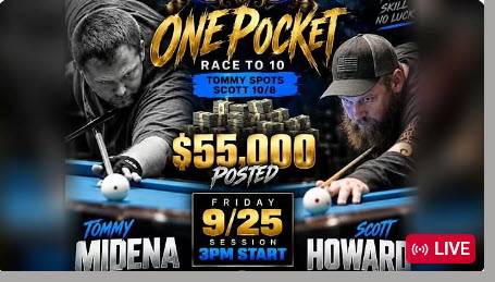 TOMMY MIDENA vs SCOTT HOWARD – DUNNSKI’S DUNGEON – TABLE 1 | EvoSports