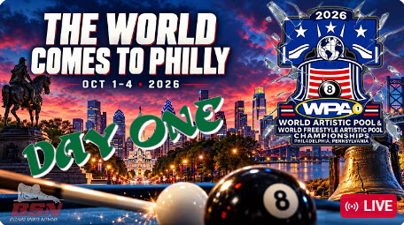 2026 World Artistic Pool & World Freestyle Artistic Pool Championship from Philadelphia ,PA | Day 1