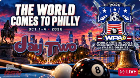 2026 World Artistic Pool & World Freestyle Artistic Pool Championship from Philadelphia ,PA | Day 2