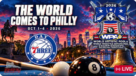 2026 World Artistic Pool & World Freestyle Artistic Pool Championship from Phila,PA | Day 3 (2 of 5)