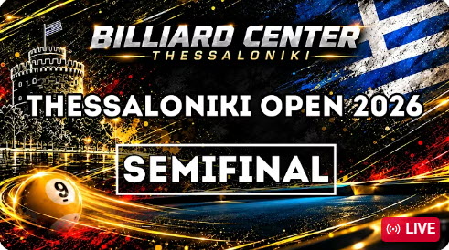 THESSALONIKI OPEN 2026 | SEMI FINAL 1 | GEORGIEV G. vs EKONOMOPOULOS N. – TV TABLE 1
