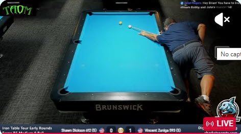 Iron Table Tour at Yale Billiards – Early Rounds