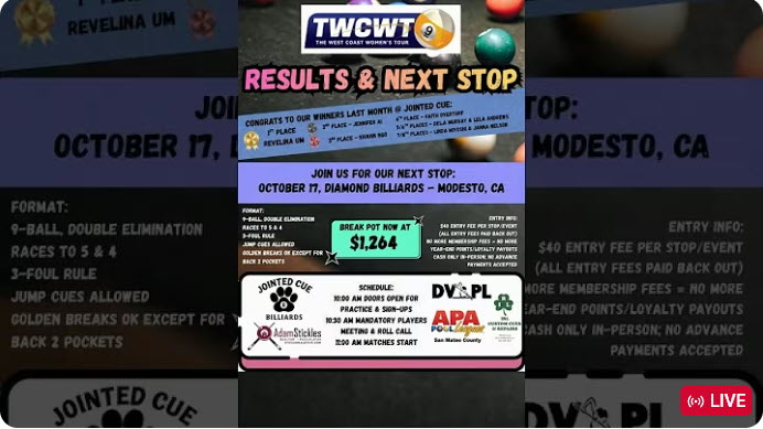 West Coast Women’s tour stop #6