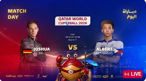 QATAR WORLD CUP 10-BALL 2026 |  Final